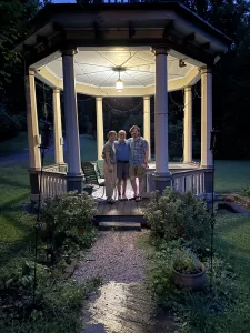 Summer night at the Gazebo